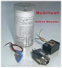 McGillwell - Active electric guitar booster with tube sound